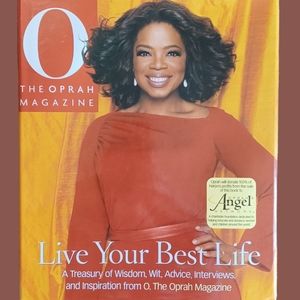 Oprah Magazine-Live Your Best Life Hardcover Book